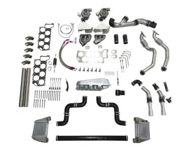 Preview: R32 / V6 Bi-​Turbo Kit mit Doppel- Ladeluftkühlung
